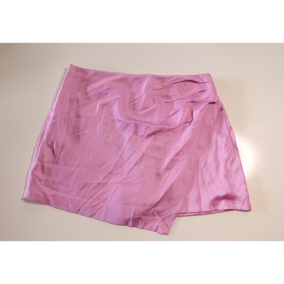 Abercrombie & Fitch Dresses & Skirts - NWT Abercrombie & Fitch Mini Skirt Draped Skort Satin Preppy Coquette Balletcore